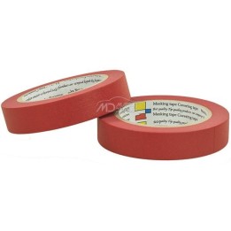 CarPro Cinta de carrocero 24 mm x 40 m roja