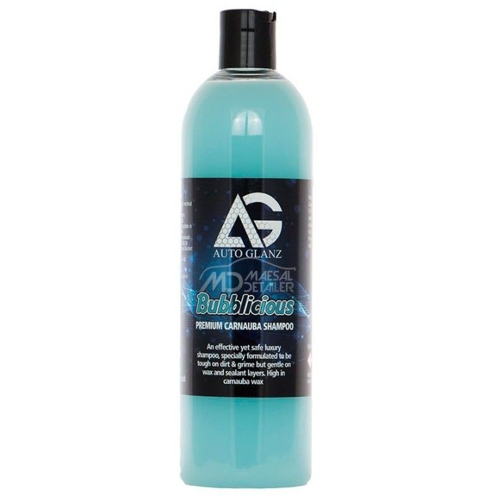 AutoGlanz Bubblicious champu para coche con cera