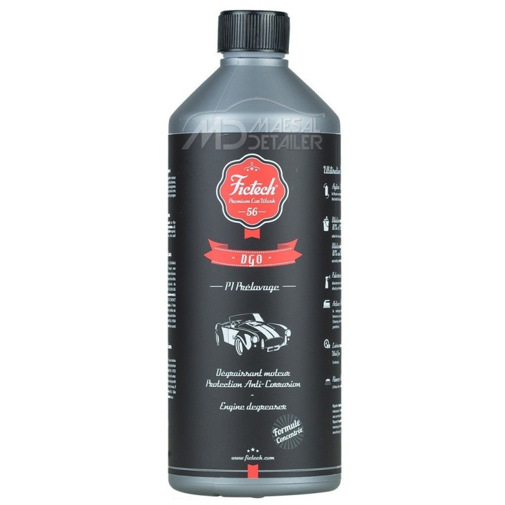 FicTech DGO Desengrasante coche altamente concentrado 1 L