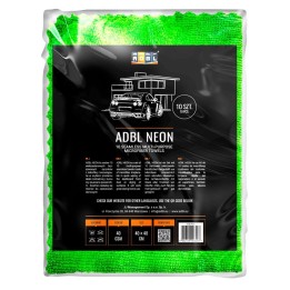 ADBL NEON Kit de 10 toalla multiusos de microfibras sin costuras 40x40 cm