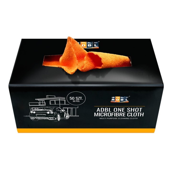ADBL ONE SHOT kit de 50 toallas microfibra 30x30 cm 200 GSM