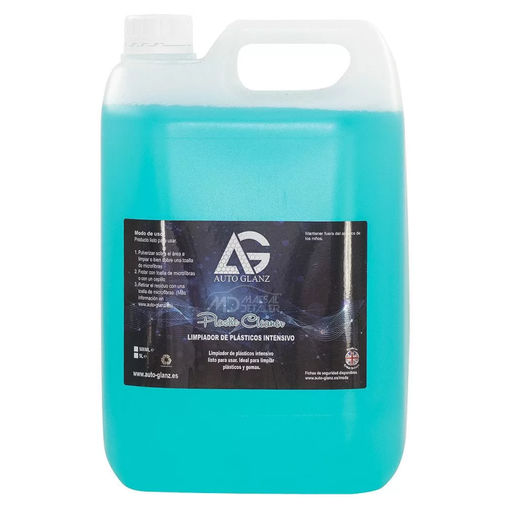 AutoGlanz Plastic Cleaner limpiar plasticos coche 5 L