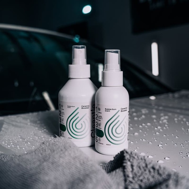 Cleantle Ceramic Booster Refuerzo cerámico para pintura y llantas 100 mL