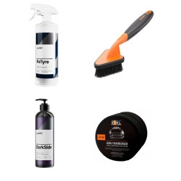 Comprar Kit de detallado de neumáticos CarPro y ADBL