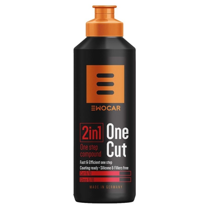 EWOCAR One Cut Polish 2 en 1 250 mL
