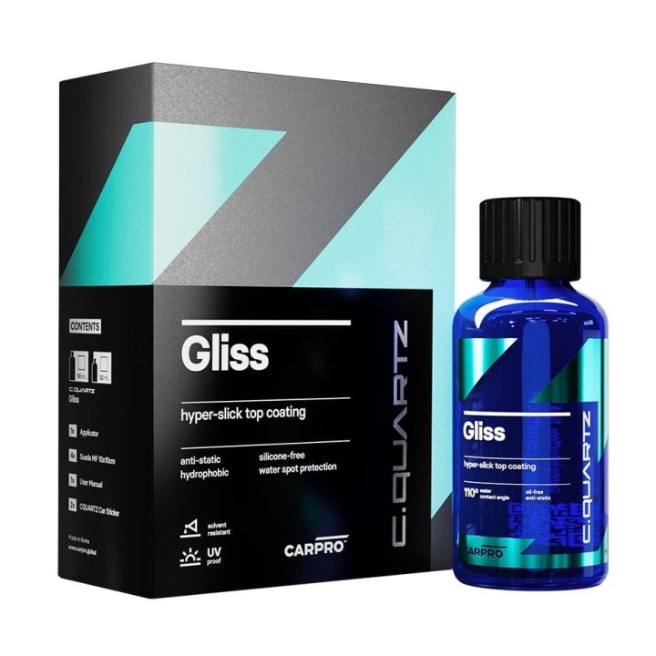 CarPro GLISS 30 mL - Coating de pintura
