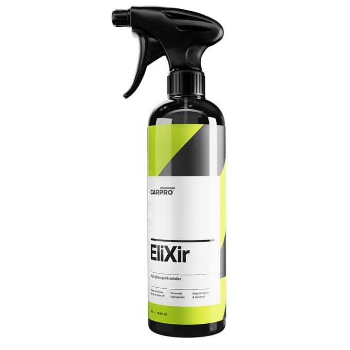 CarPro EliXir Quick Detailer de excepcional acabado y repelencia al agua