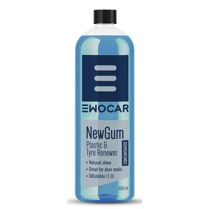 EWOCAR NewGum Acondicionador de neumáticos y plásticos 1 L