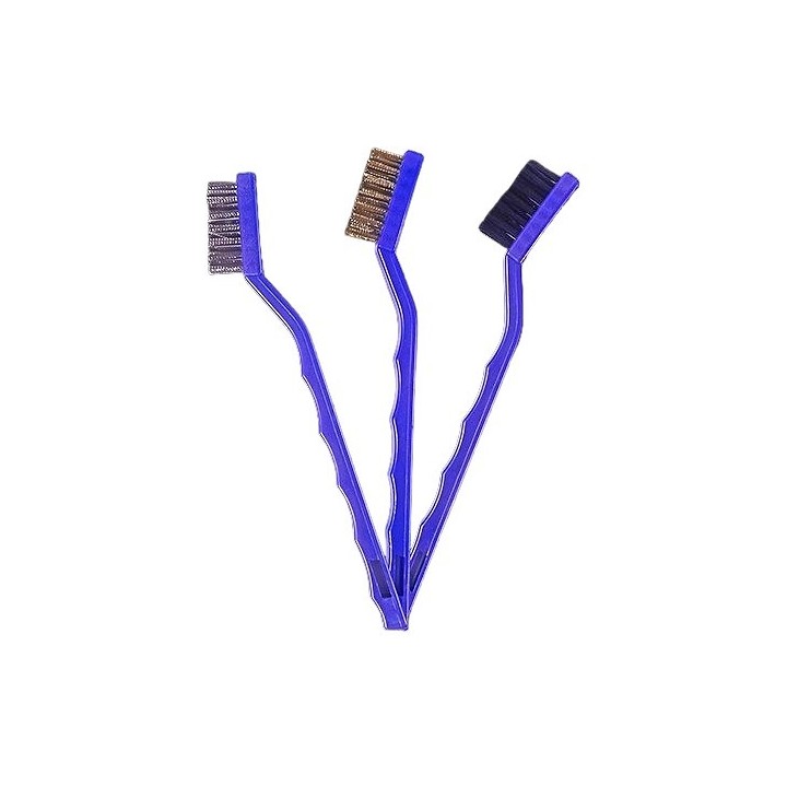 VONIXX Cepillos de detallado de Nylon, Latón y Acero