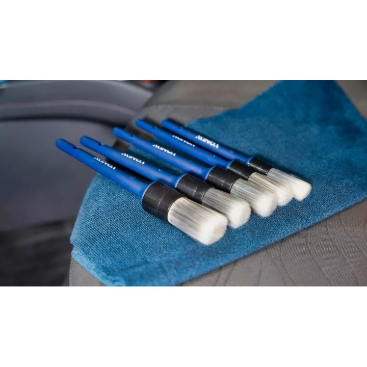 VONIXX Kit de 5 Brochas de Detailing Interior
