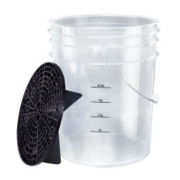 Cubo de Lavado Graduado de 20 L con Asa  y con Separador