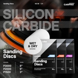 CarPro Discos de lija de Carburo de Silicio 10 unidades